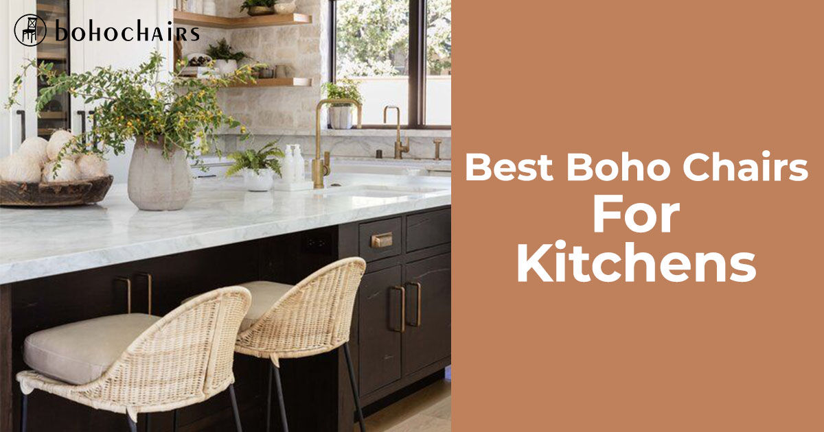 Boho Chairs to Decorate your Kitchen
