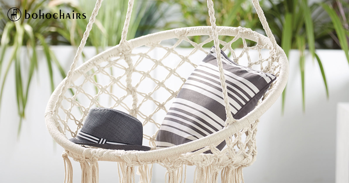 How to Decorate Boho Hanging Chairs