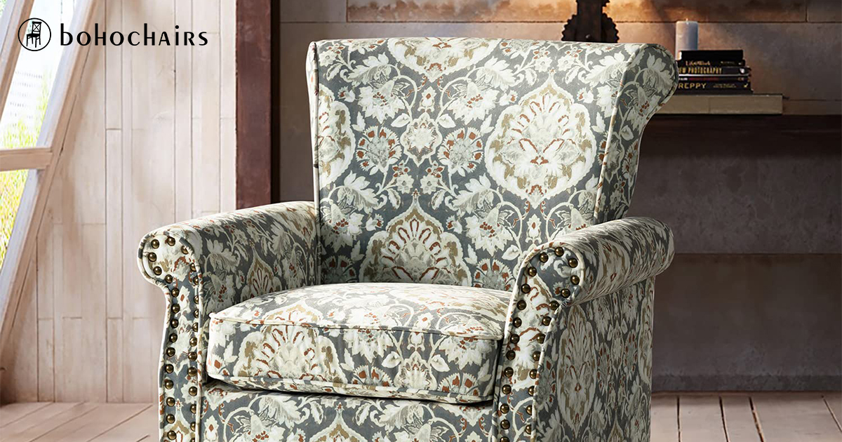 How to Decorate your Home with the Upholstered Boho Accent Chair