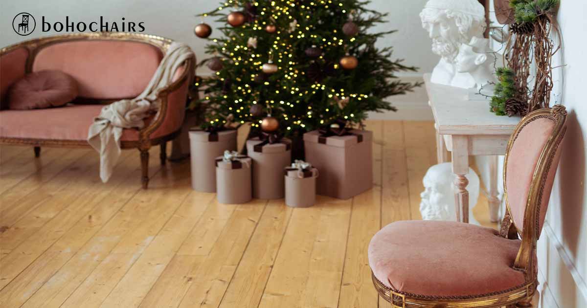 How to Decorate Your Boho Chairs for Christmas