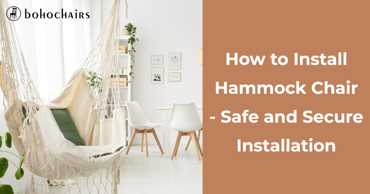 How to Install Hammock Chair