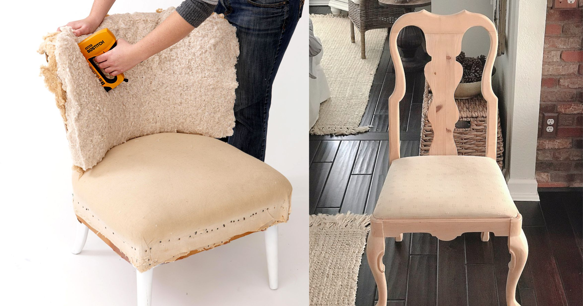 Reupholstering a Chair